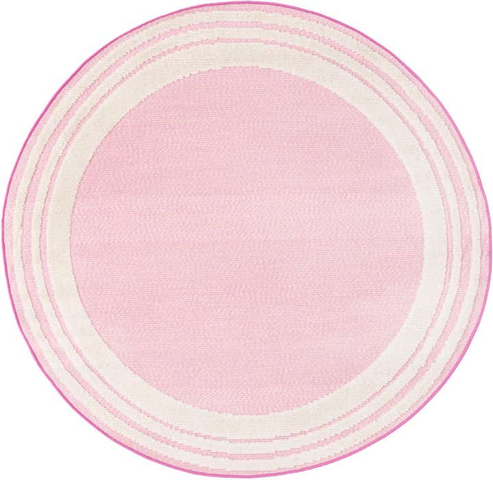 5' 3 x 5' 3 Easy-Clean Aruba Indoor / Outdoor Round Rug