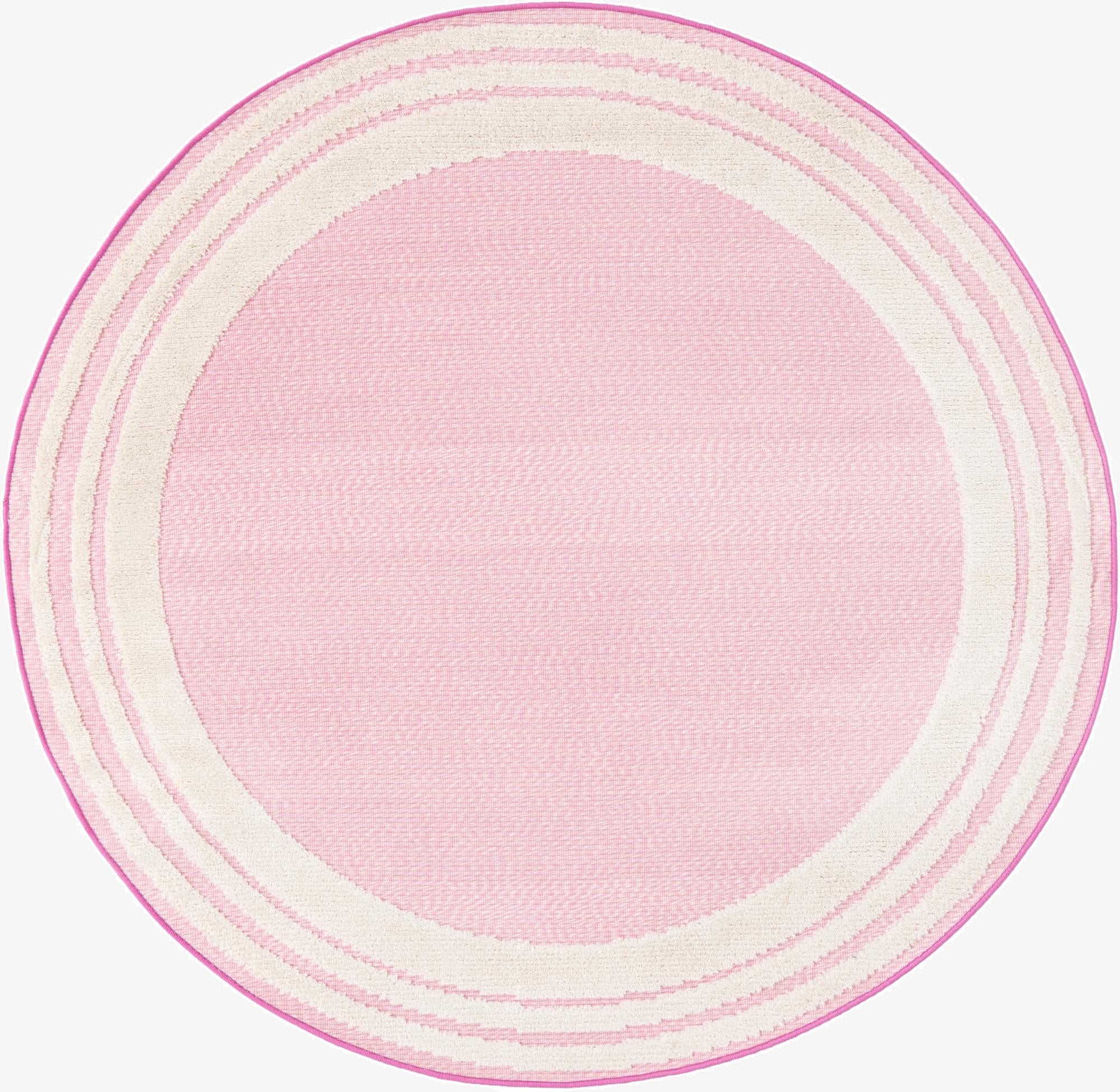 5' 3 x 5' 3  Washable Aruba Indoor / Outdoor Round Rug