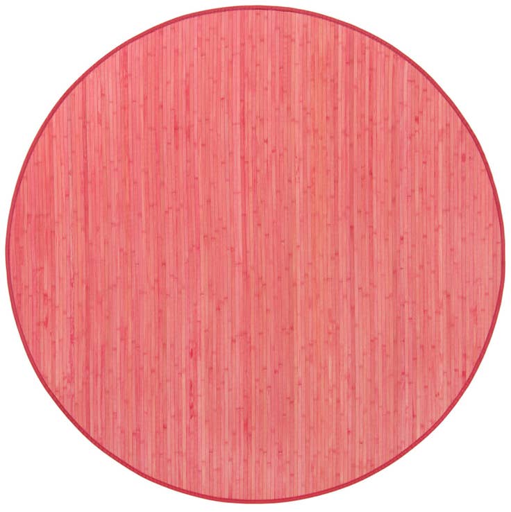 Detail image of 7' x 7' Bamboo Round Rug