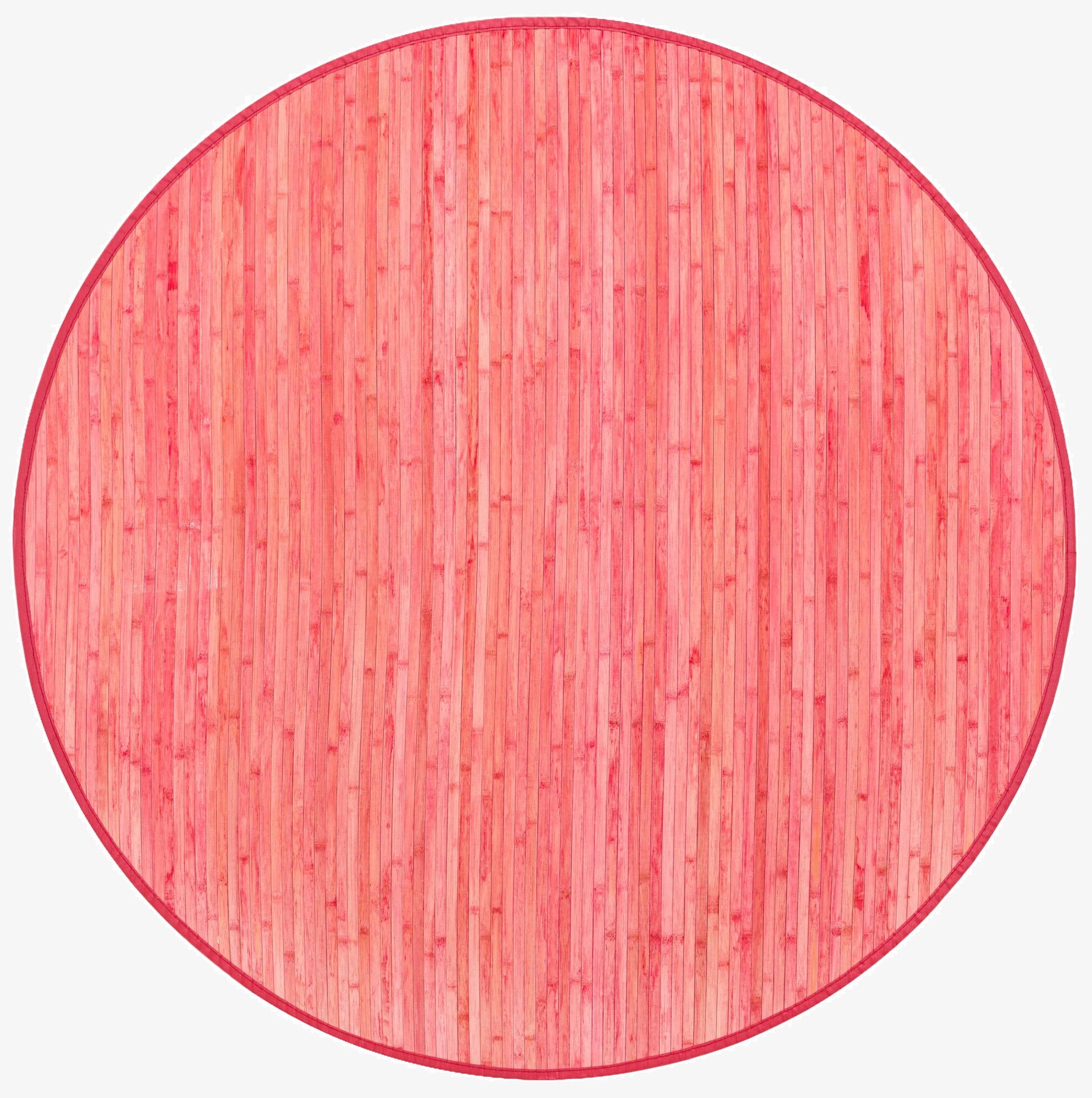 5' 3 x 5' 3 Bamboo Round Rug