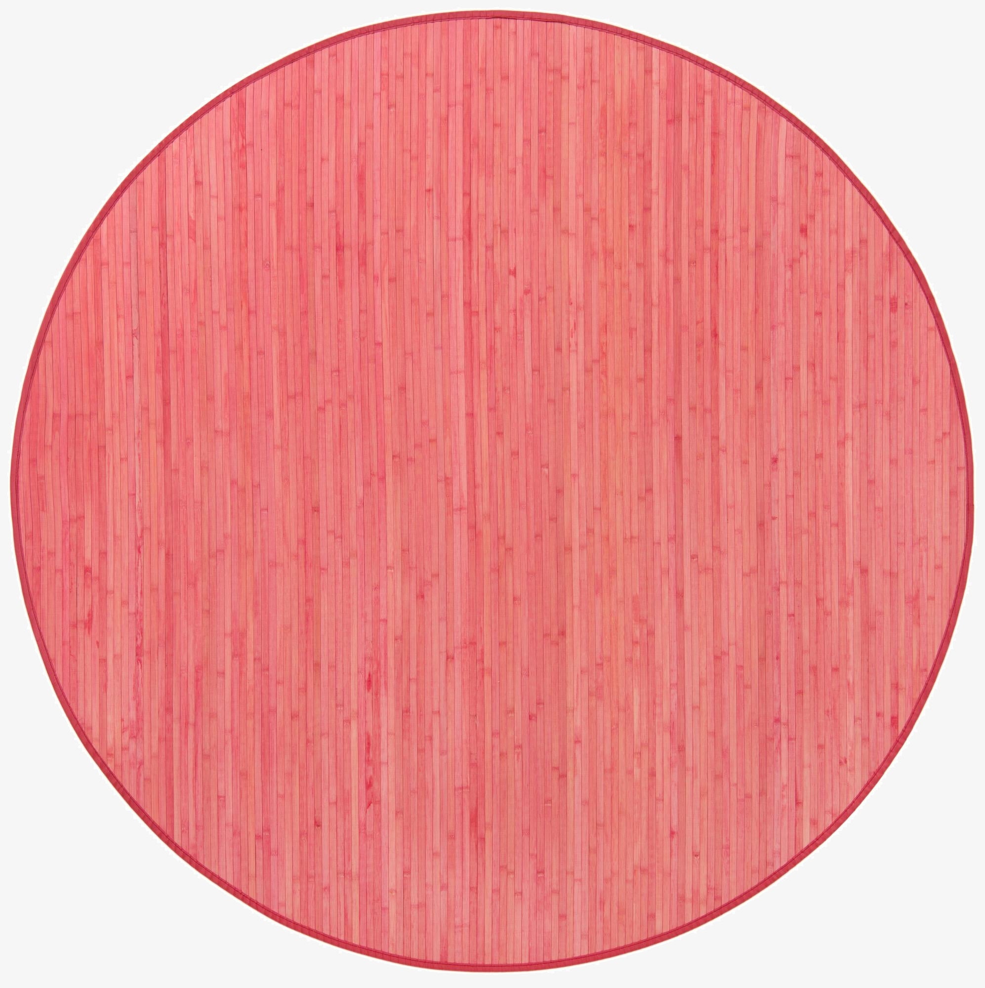 7' x 7' Bamboo Round Rug