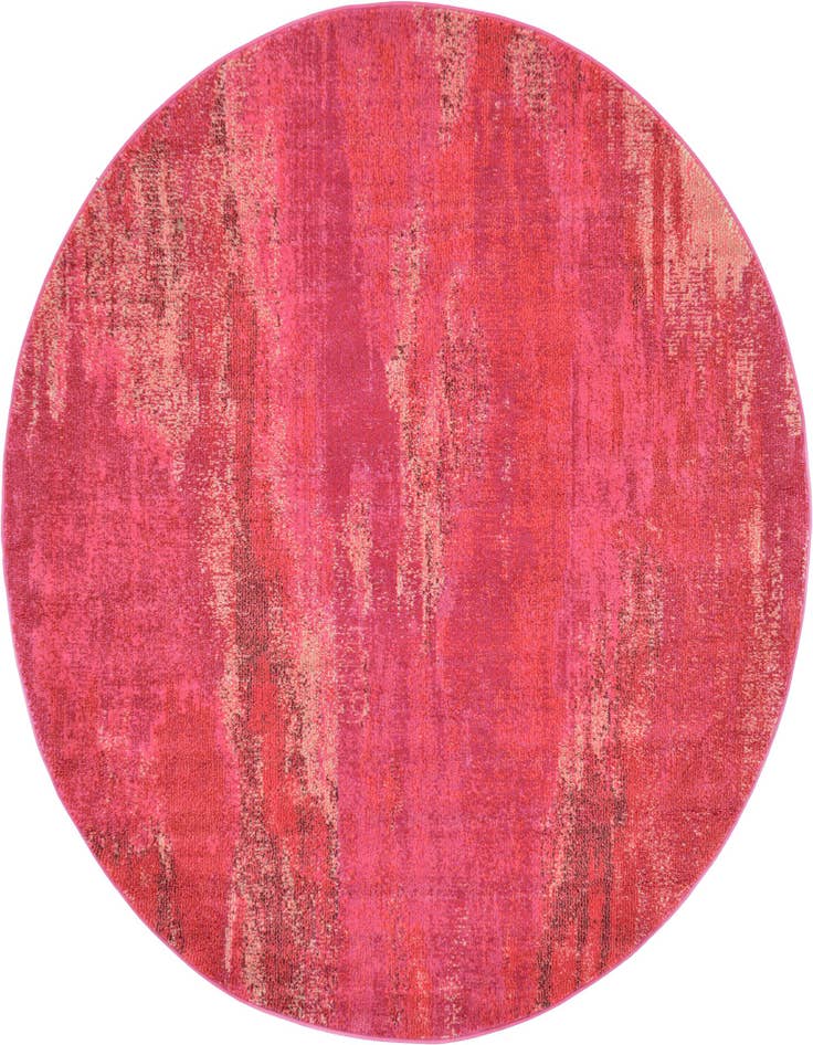Detail image of 6' x 6' Washable Barcelona Round Rug