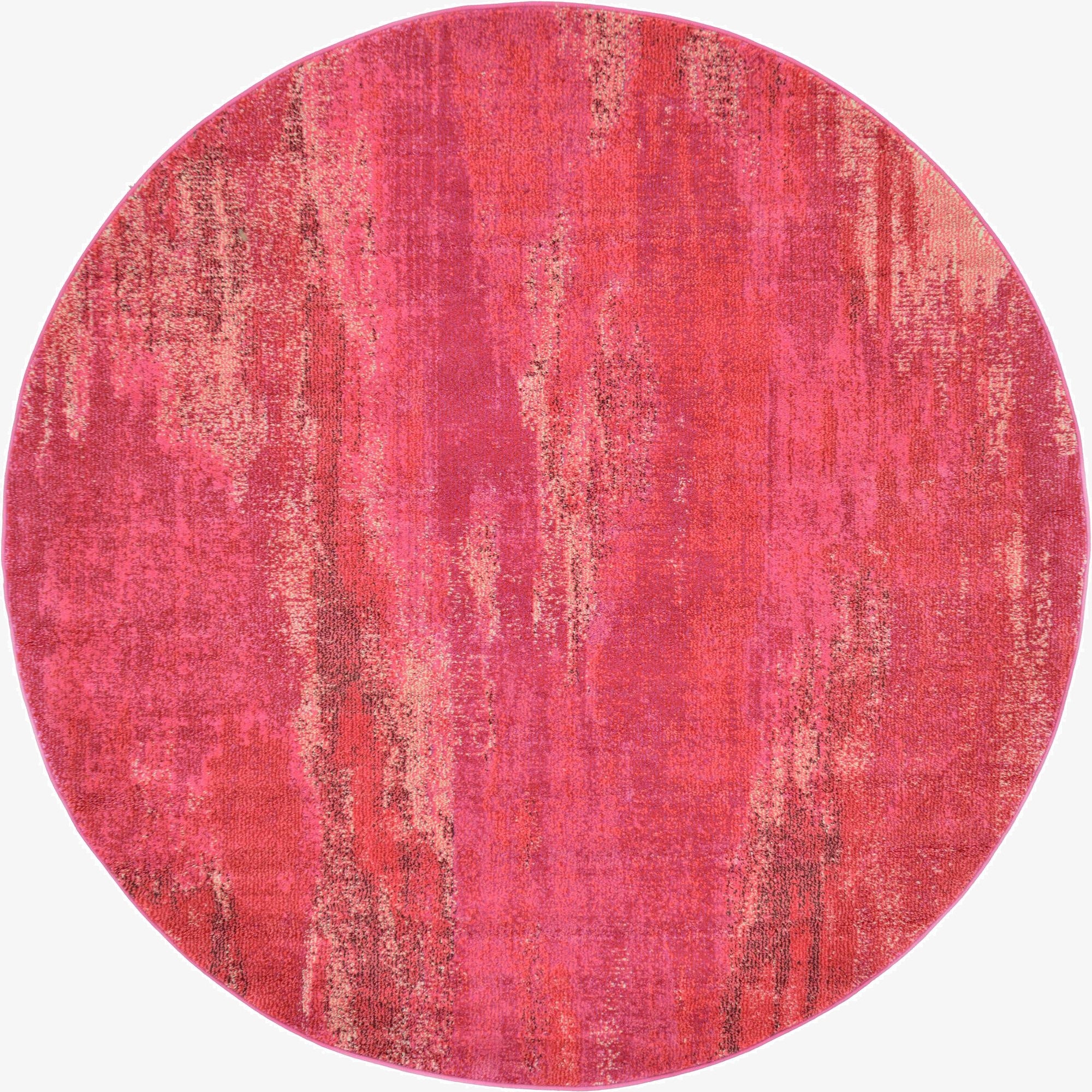 6' x 6'  Washable Barcelona Round Rug