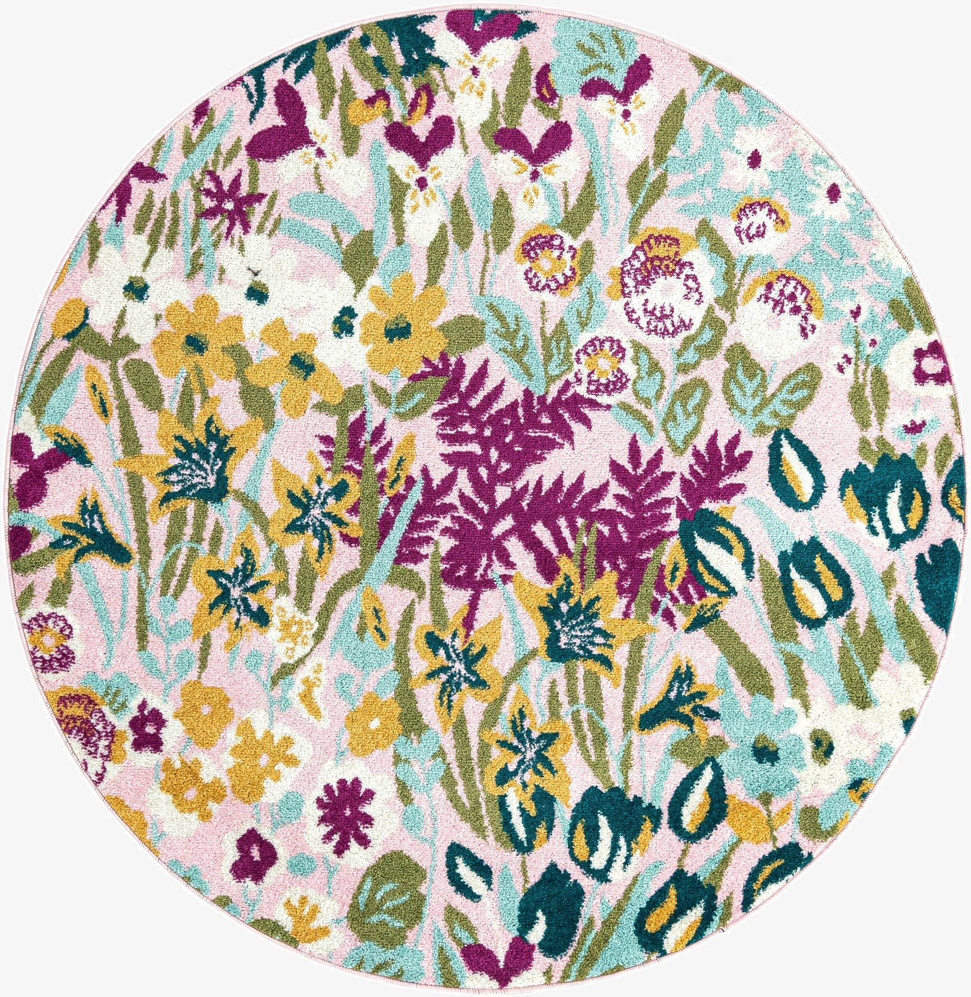 Primary image 5' 3 x 5' 3 Bloom Round Rug