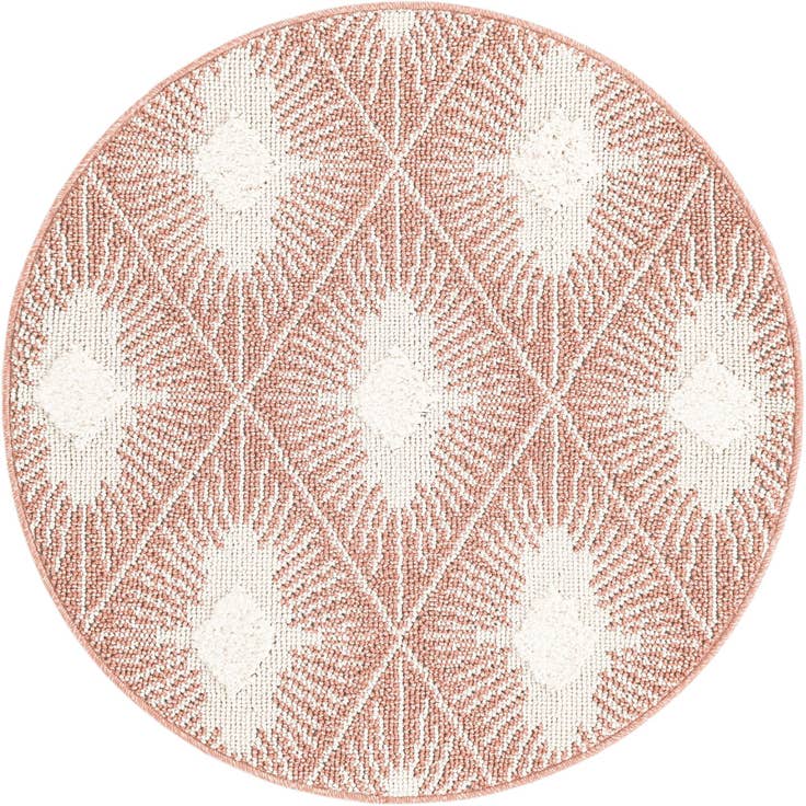 Detail image of 3' 3 x 3' 3 Boho Round Rug
