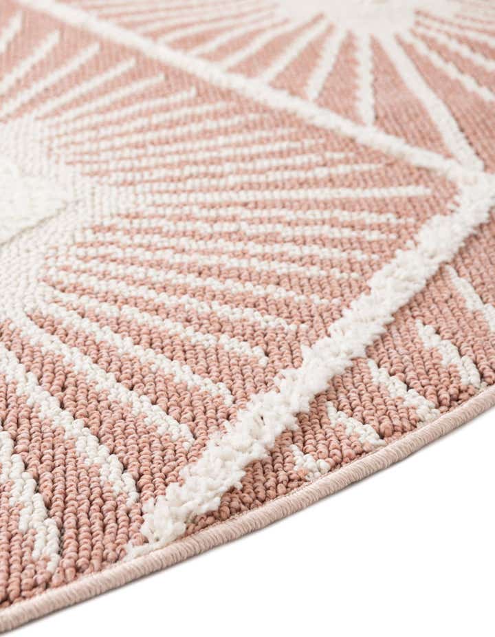 3' 3 x 3' 3 Boho Round Rug