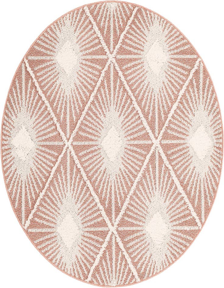 Detail image of 5' 3 x 5' 3 Boho Round Rug
