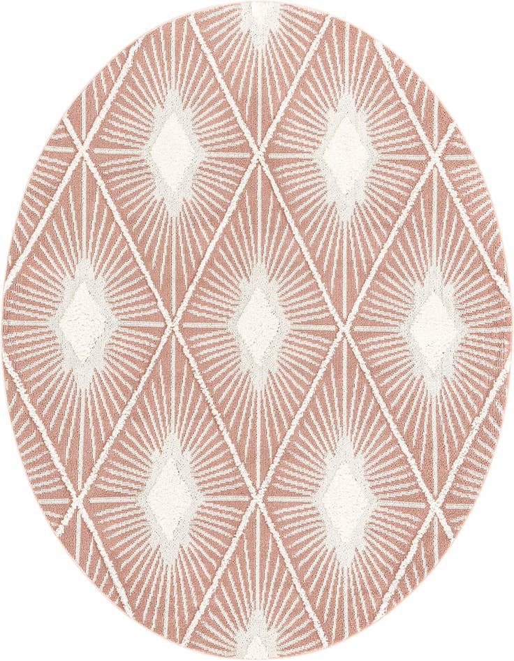 Detail image of 7' 10 x 7' 10 Boho Round Rug