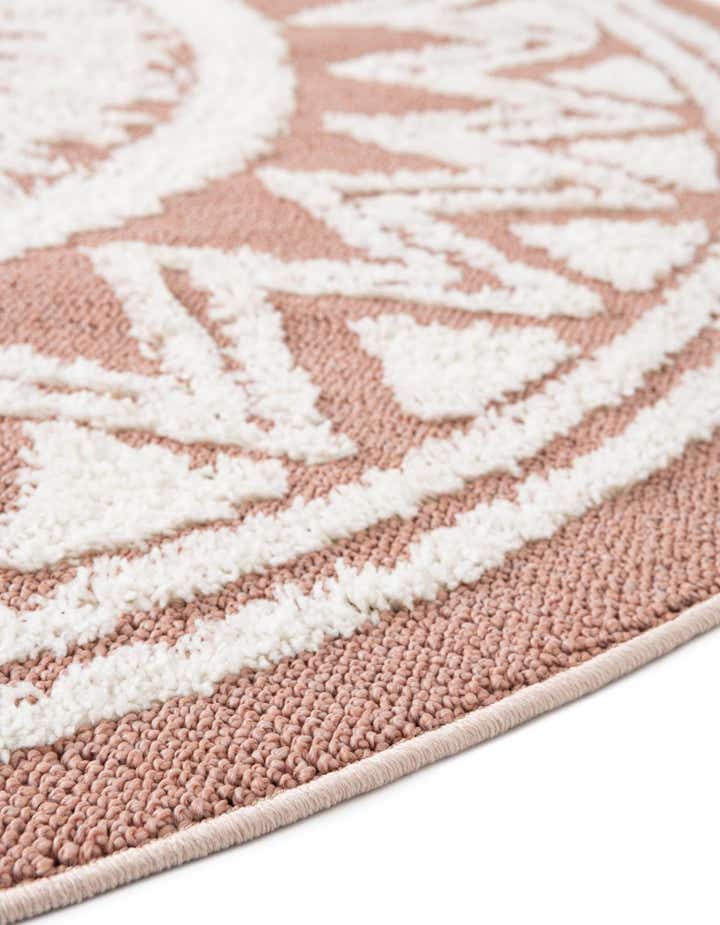 5' 3 x 5' 3 Boho Round Rug