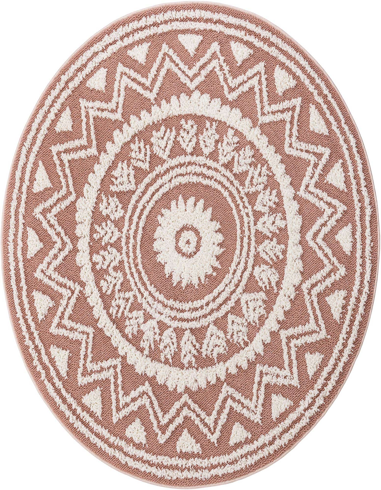 5' 3 x 5' 3 Boho Round Rug