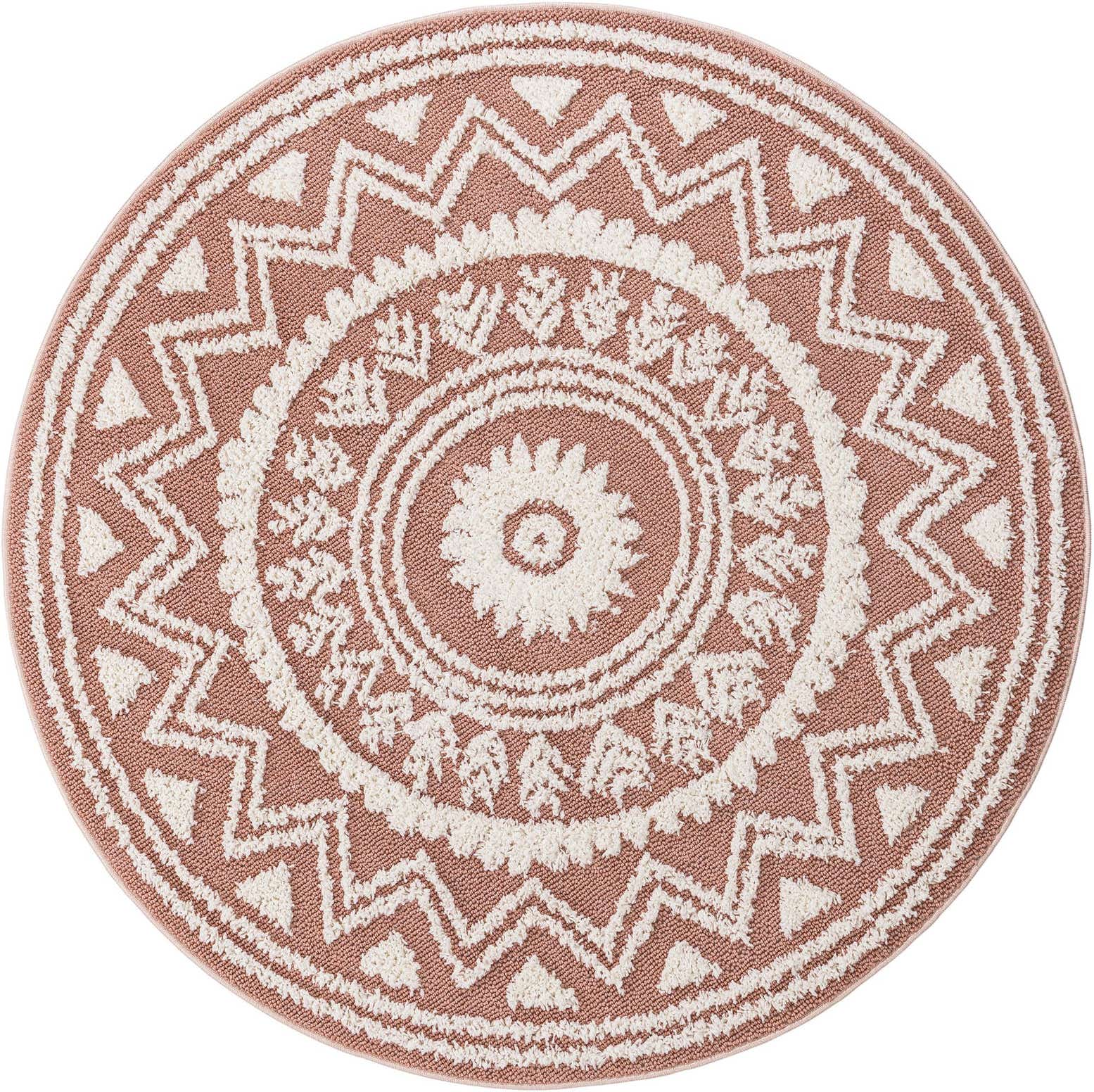 5' 3 x 5' 3 Boho Round Rug