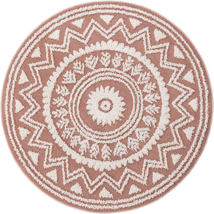 5' 3 x 5' 3 Boho Round Rug