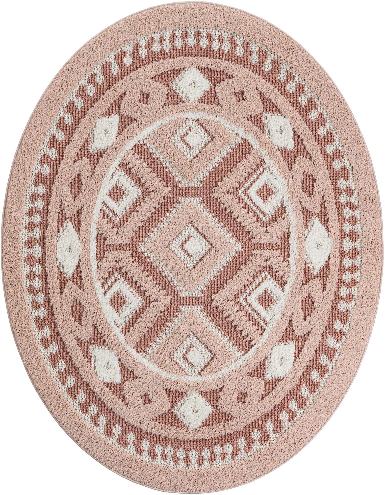 5' 3 x 5' 3 Boho Round Rug