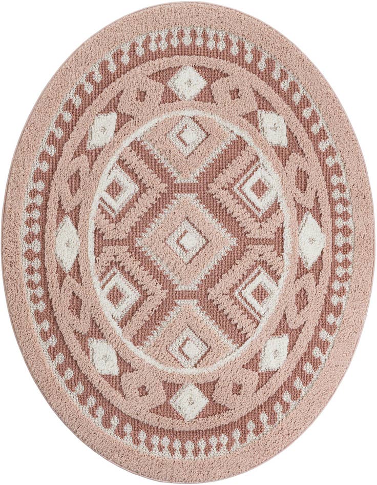 Detail image of 5' 3 x 5' 3 Boho Round Rug