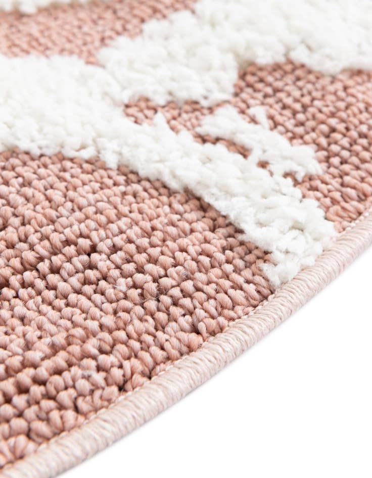 Detail image of 5' 3 x 5' 3 Boho Round Rug