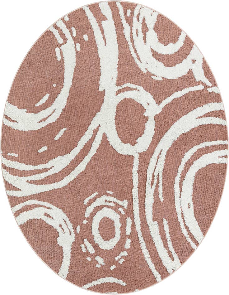 Detail image of 7' 10 x 7' 10 Boho Round Rug