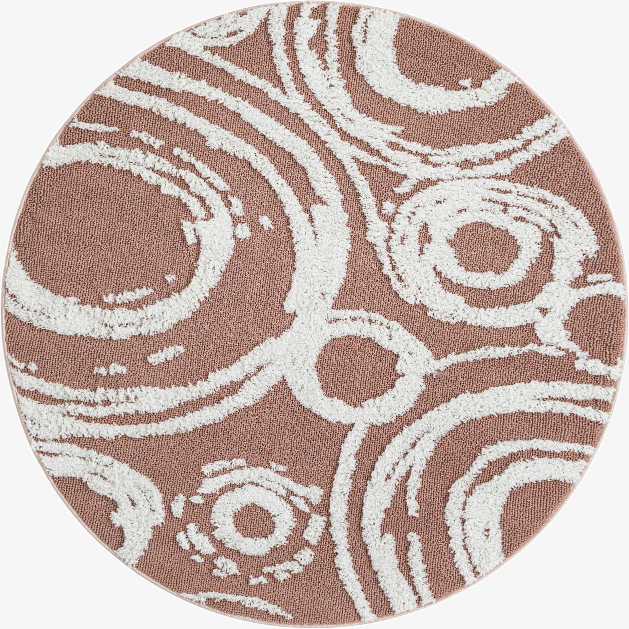 5' 3 x 5' 3 Boho Round Rug