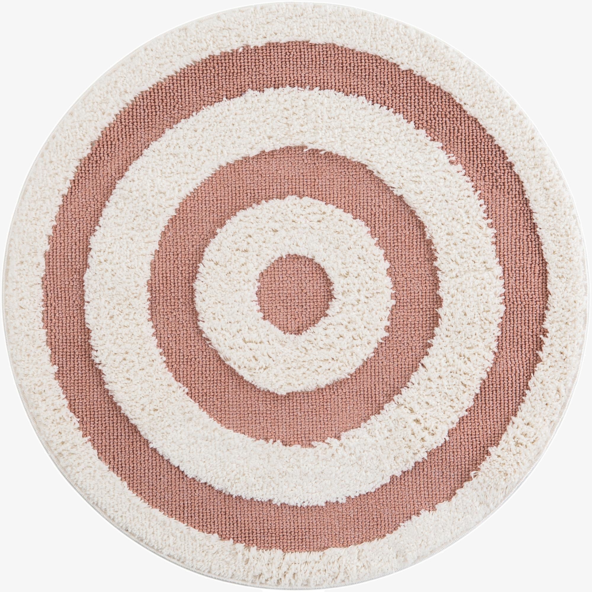 3' 3 x 3' 3 Boho Round Rug