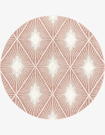7' 10 x 7' 10 Boho Round Rug