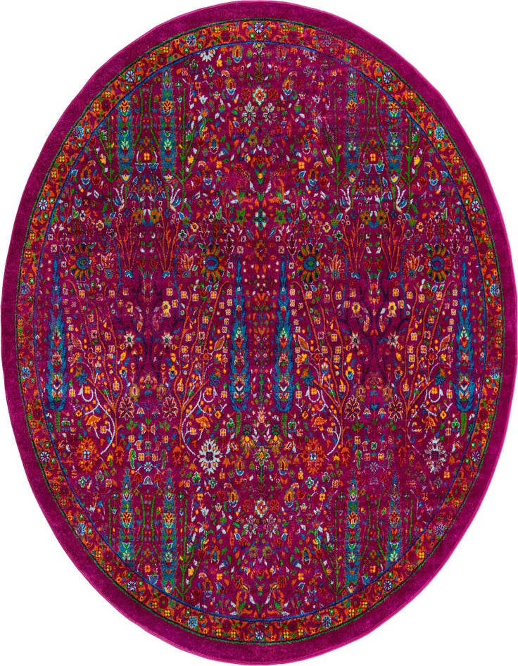 Detail image of 7' 10 x 7' 10 Calypso Round Rug