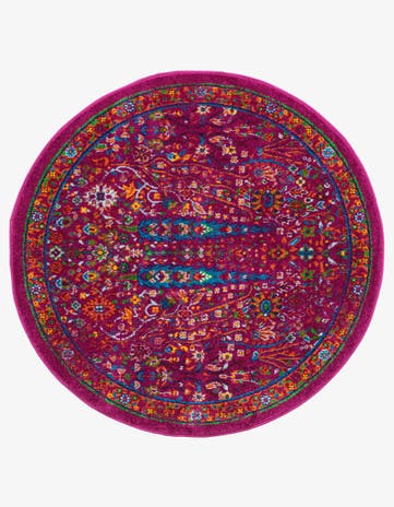 4' x 4' Calypso Round Rug