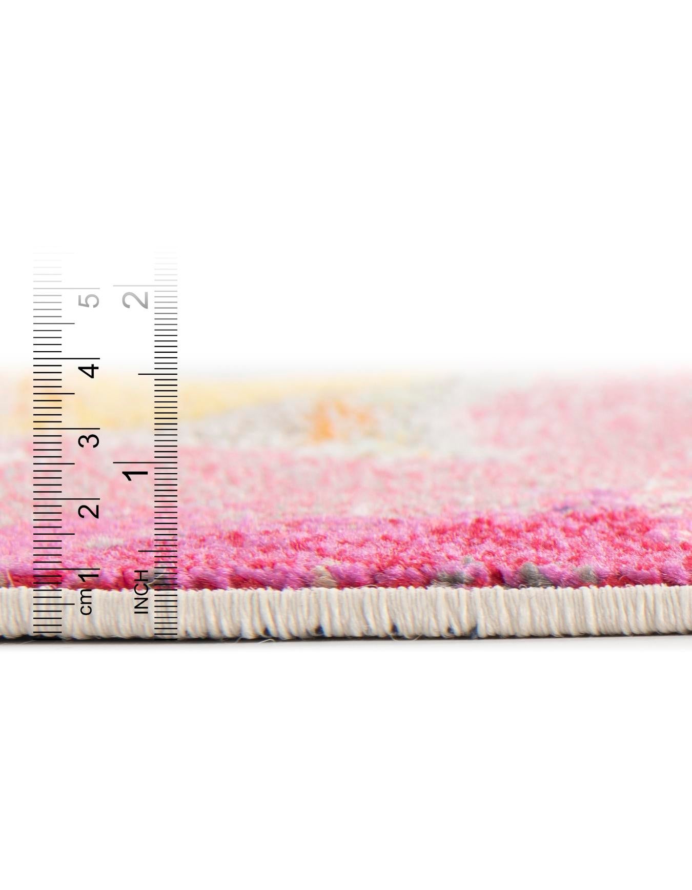 5' 3 x 5' 3 Washable Casablanca Round Rug