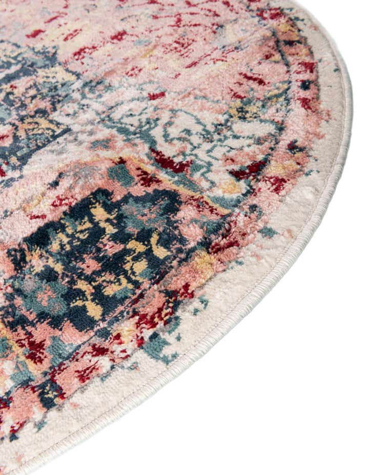 3' 3 x 3' 3 Charleston Round Rug