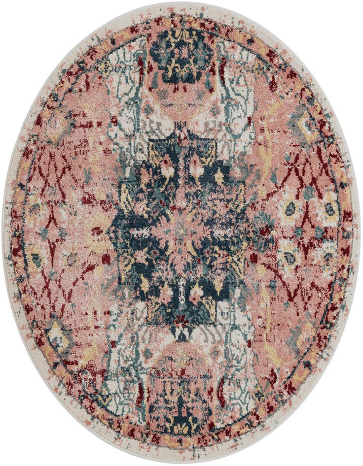 Detail image of 5' x 5' Charleston Round Rug