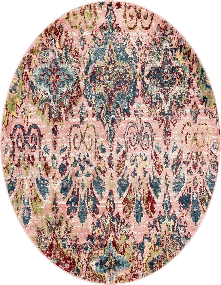 Detail image of 5' x 5' Charleston Round Rug