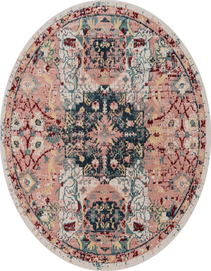 Detail image of 8' x 8' Charleston Round Rug
