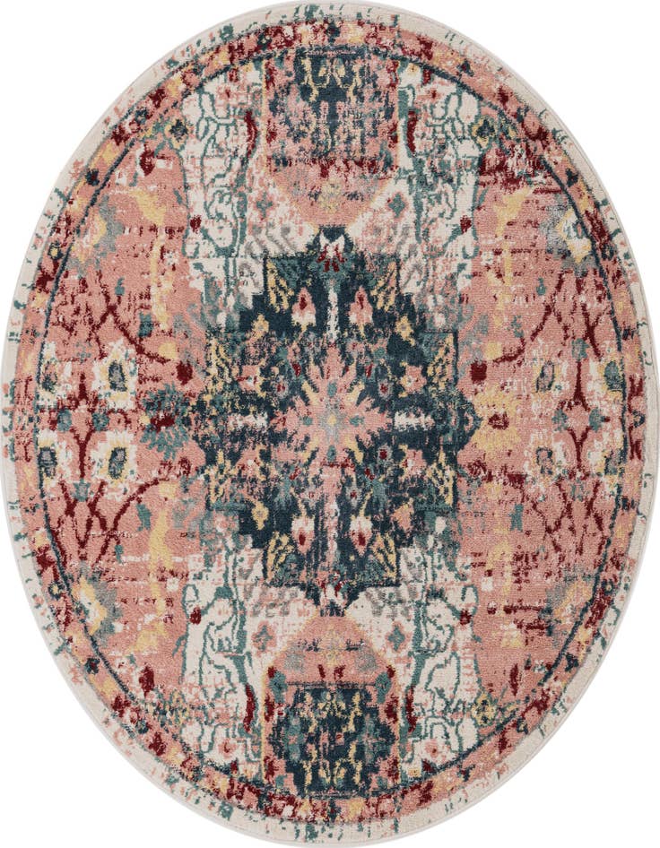 Detail image of 6' x 6' Charleston Round Rug