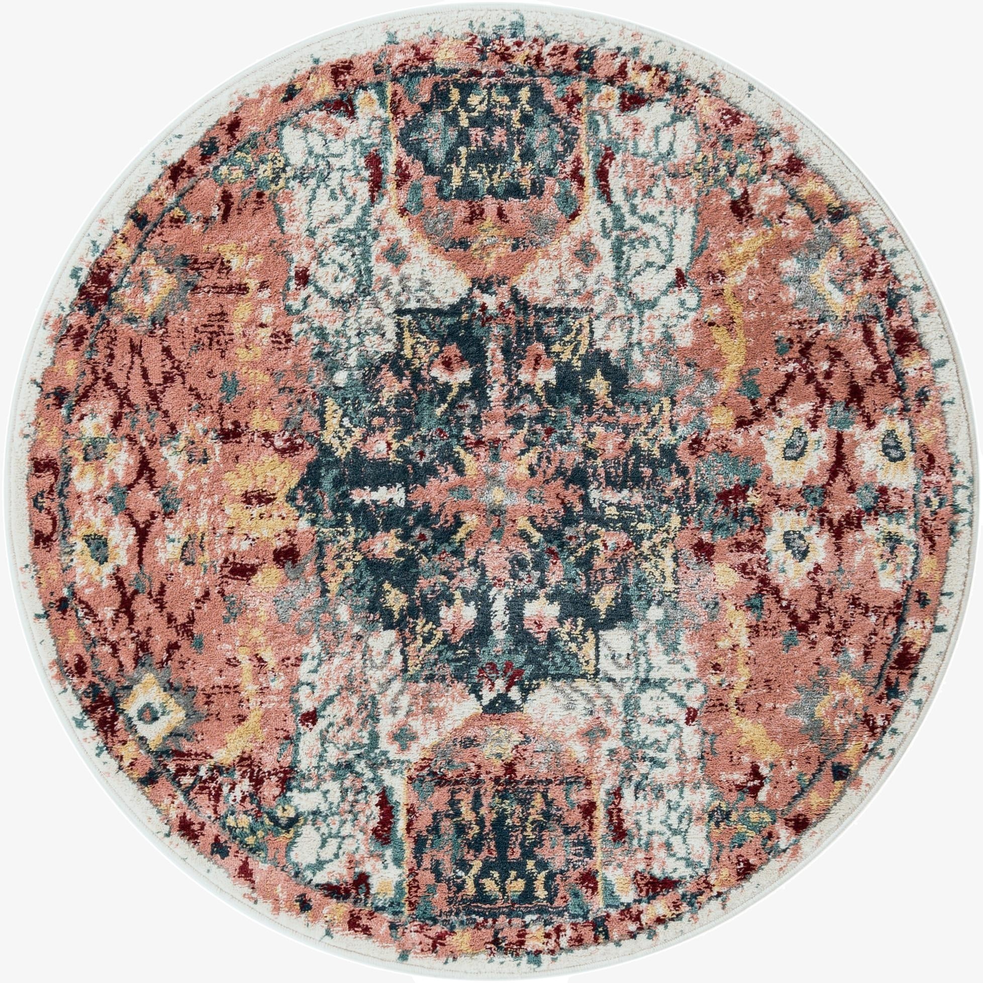 4' x 4' Charleston Round Rug
