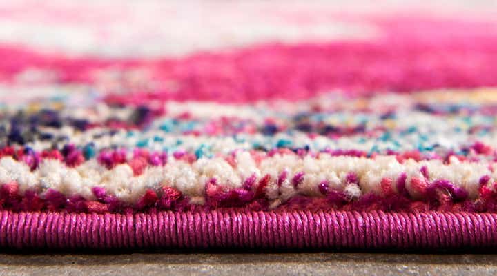 8' x 8' Washable Fleur Round Rug