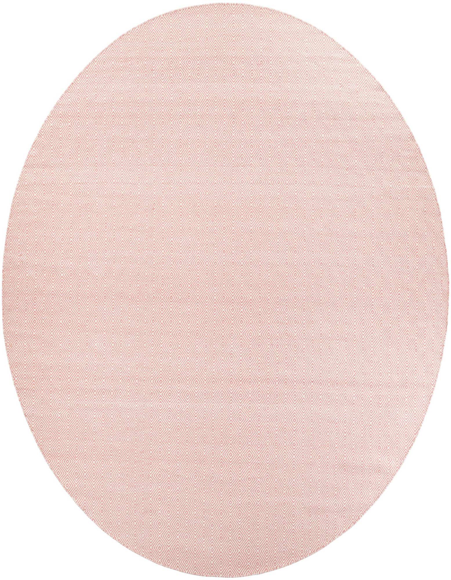 12' x 12' Hand Woven Geo Trellis Flatweave Round Rug