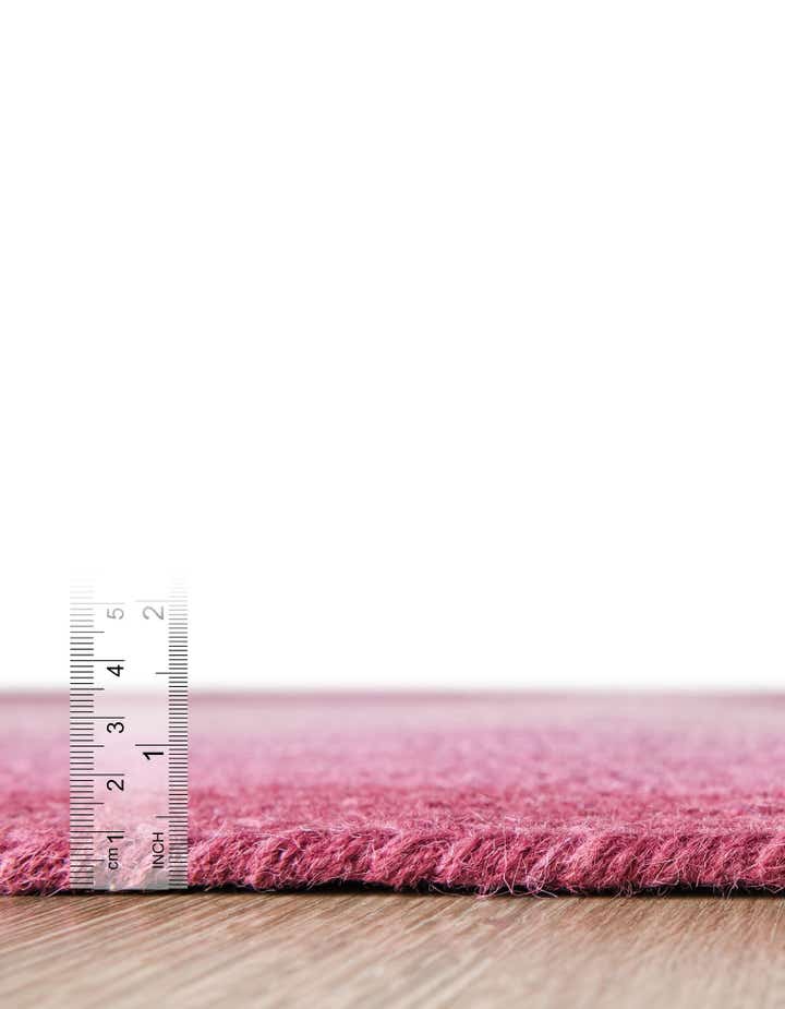 3' 1 x 3' 1 Handmade Hand Braided Wool Round Rug