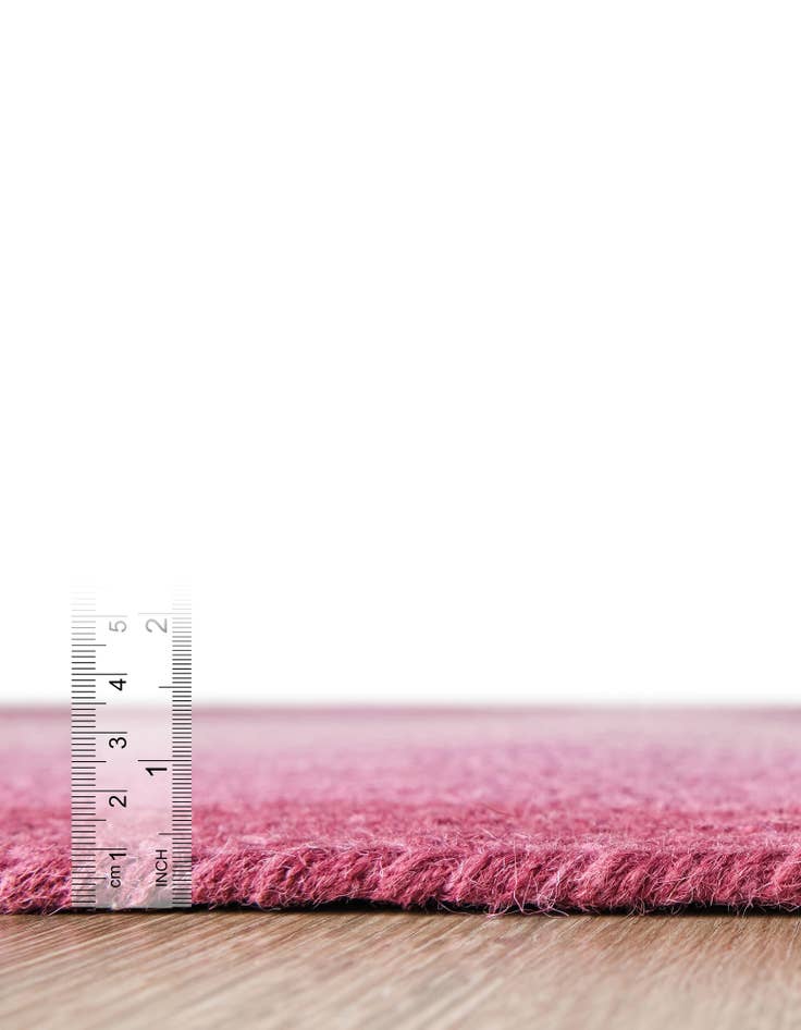 Detail image of 3' 1 x 3' 1 Handmade Hand Braided Wool Round Rug