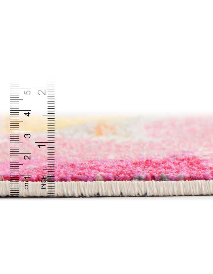 7' 10 x 7' 10 Washable Hyacinth Round Rug