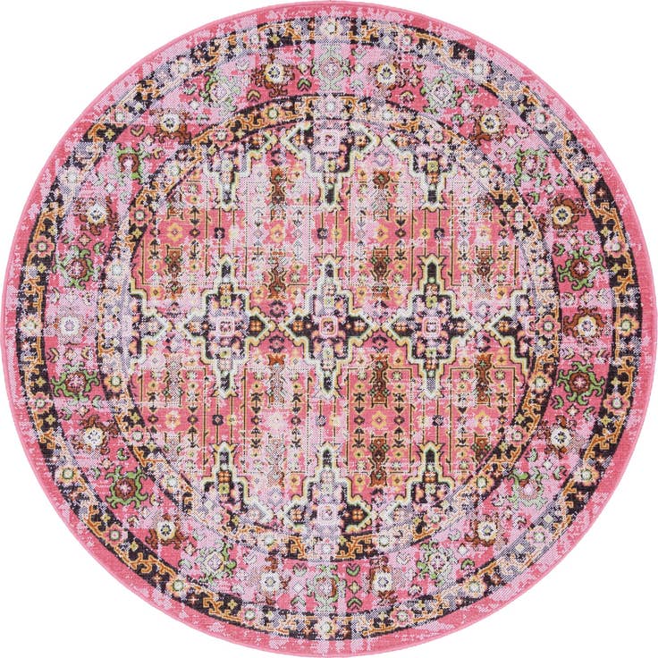 Detail image of 5' 3 x 5' 3 Lucerne Round Rug