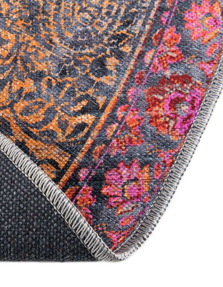 7' 3 x 7' 3 Washable Mangata Round Rug