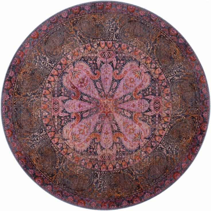 Vue détaillée : 320cm x 320cm Mangata Tapis Rond