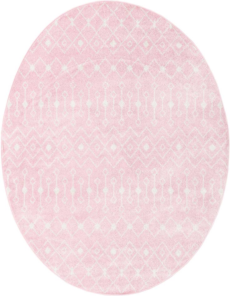 Detail image of 7' 10 x 7' 10 Moroccan Trellis Round Rug