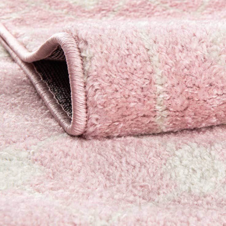 Detail image of 3' x 3' Moroccan Trellis Round Rug