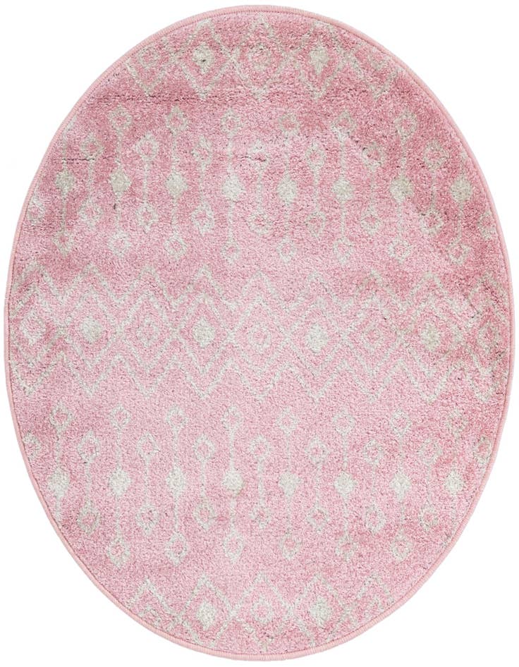 Detail image of 3' x 3' Moroccan Trellis Round Rug