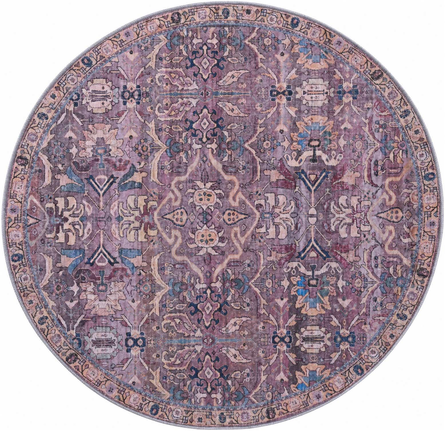 155cm x 160cm Nostalgia Alfombra redondo