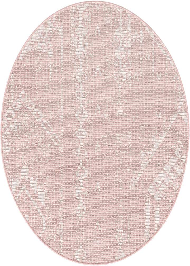 3' x 3' Easy-Clean Bohemian Indoor / Outdoor Round Rug