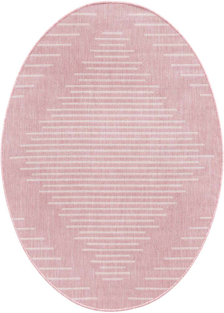 4' x 4' Easy-Clean Modern Indoor / Outdoor Round Rug