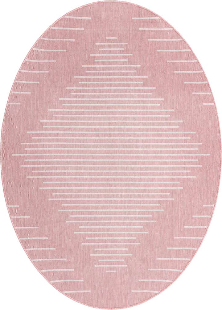 10' 8 x 10' 8 Easy-Clean Modern Indoor / Outdoor Round Rug
