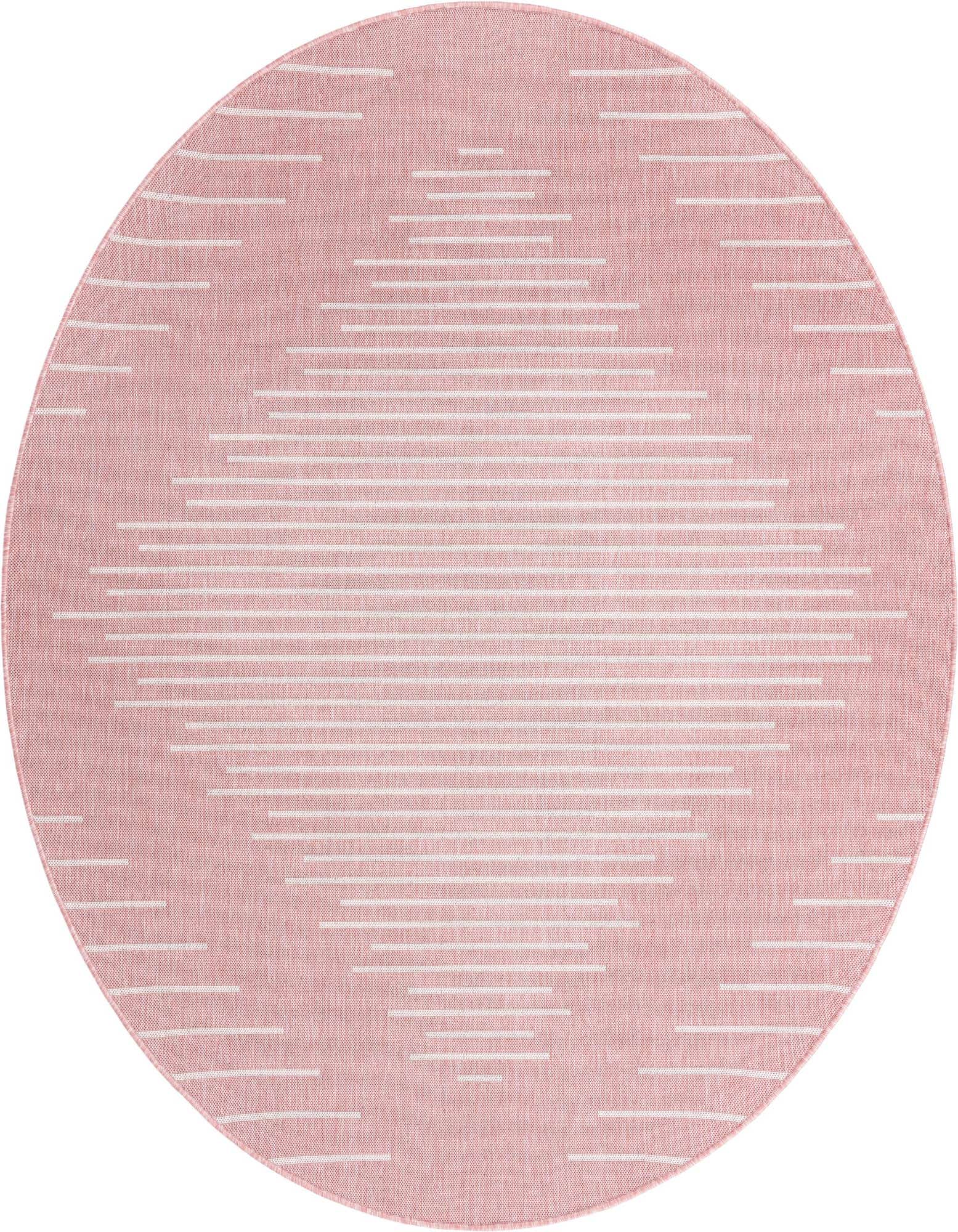 10' 8 x 10' 8 Easy-Clean Modern Indoor / Outdoor Round Rug