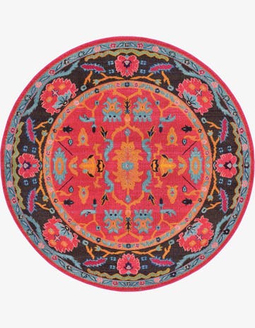 8' x 8' Washable Palazzo Round Rug