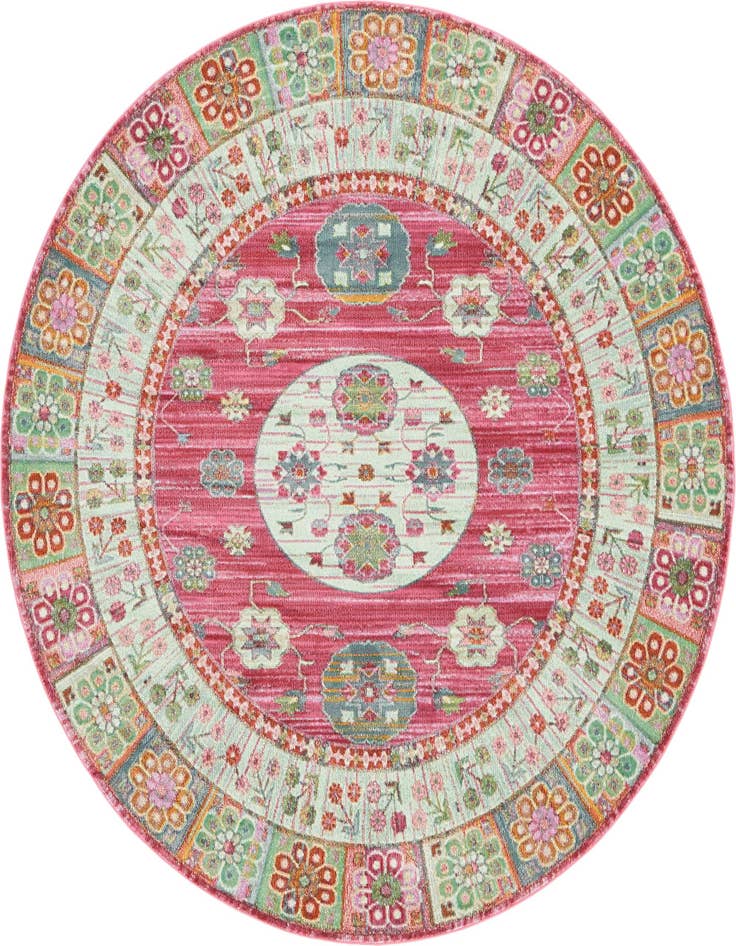 Detail image of 8' x 8' Santiago Round Rug